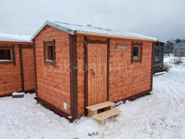 Баня из бруса 4х2.25 м (Тип-1/3) с доставкой в Новгородскую область